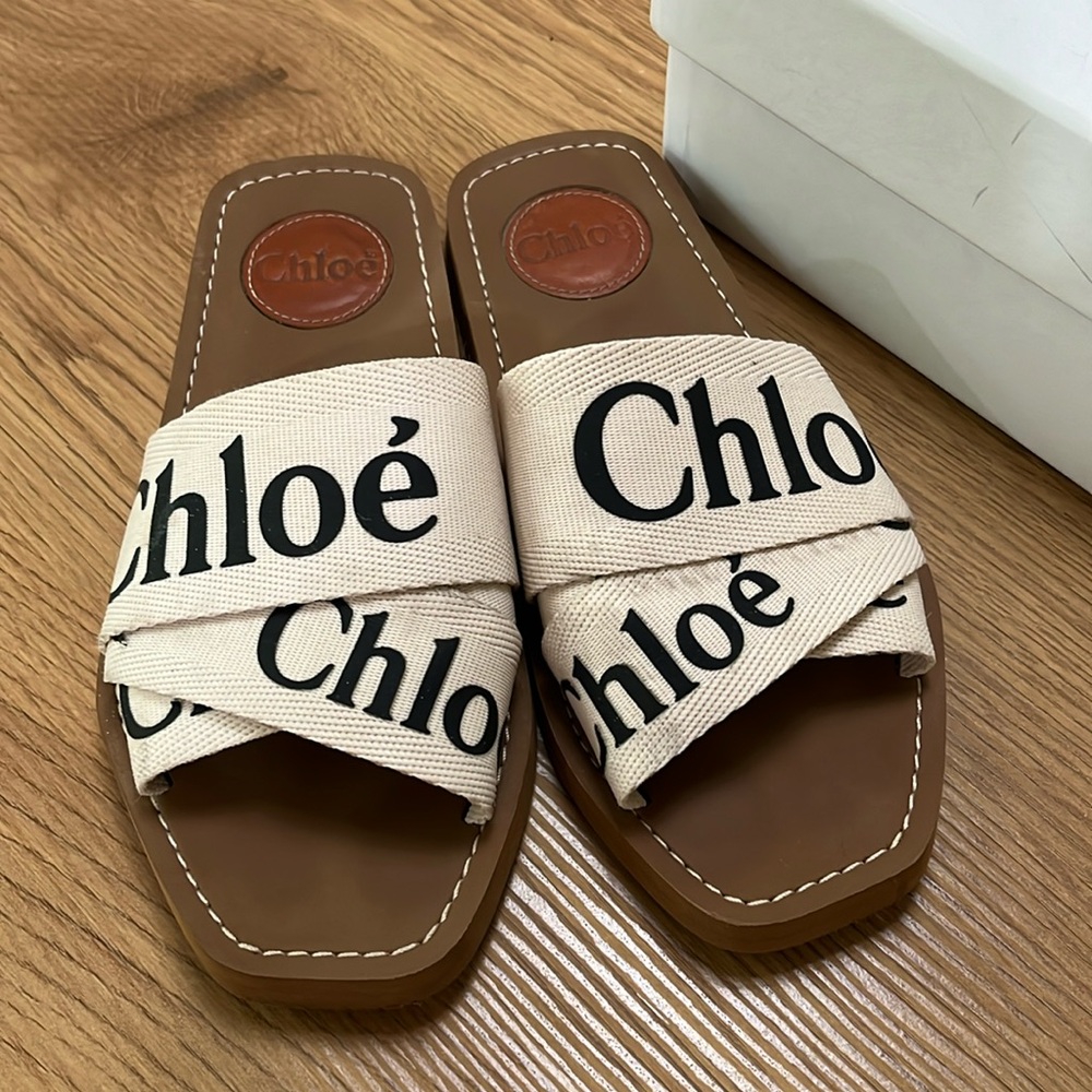 Chloe Woody Sandals size 6